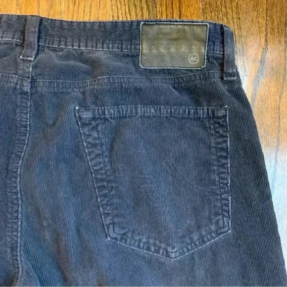 AG Adriano Goldschmied Men's Corduroy Pants - Dark Gray - Picture 8 of 8